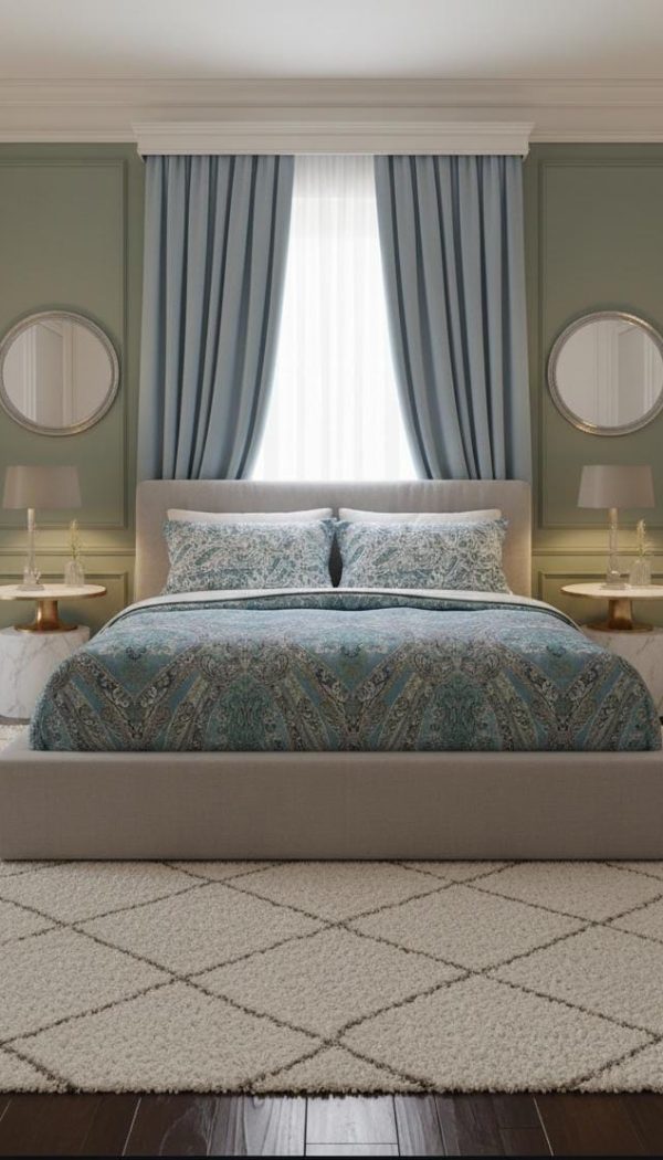 Soft & Breathable 100% Cotton Double Bed Sheet with Pillow Covers